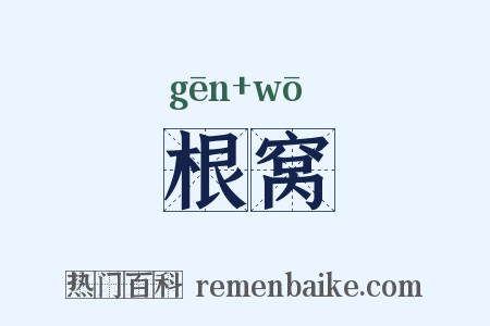 根窝是什么意思的图片